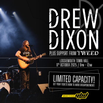Drew Dixon + Tweed | Lossiemouth Town Hall - 11.10.2025