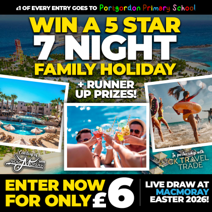 WIN A 5* FAMILY HOLIDAY + RUNNER UP PRIZES FOR ONLY £6!