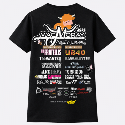 MacMoray 2026: Line-Up T-Shirt (Limited Run)